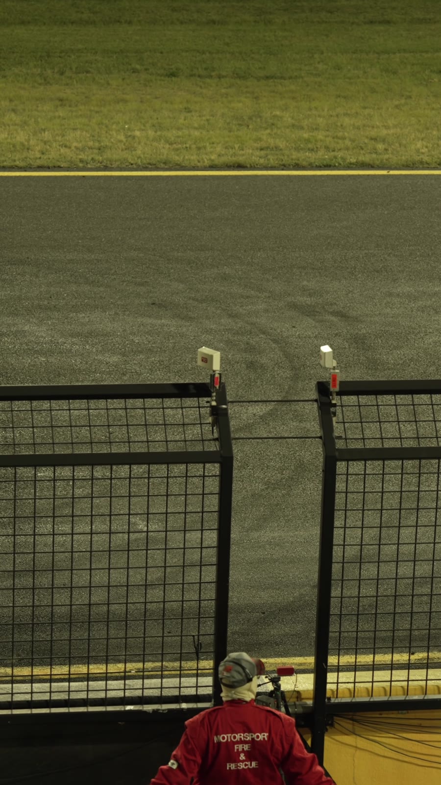Behind the scenes at a motorsport event